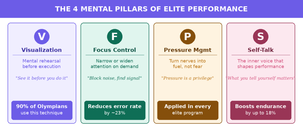 the 4 mental pillars of elite performance
